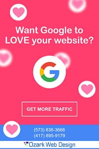 Want Google to love your website? Click here to get more traffic to your website?